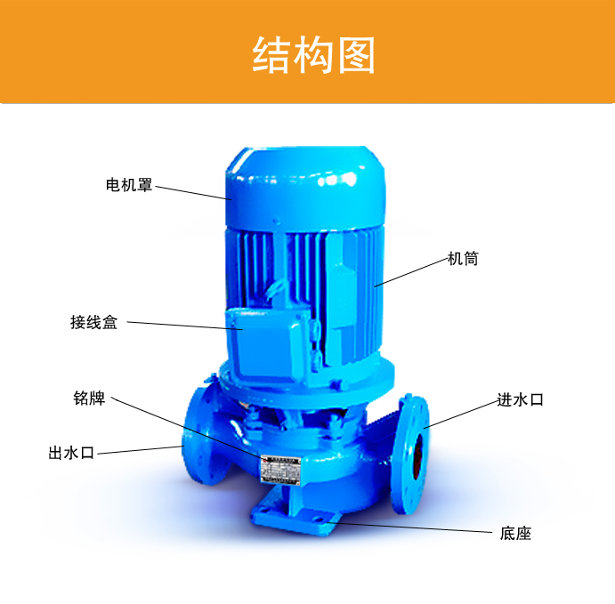 熱（rè）水離心泵（bèng）結構圖